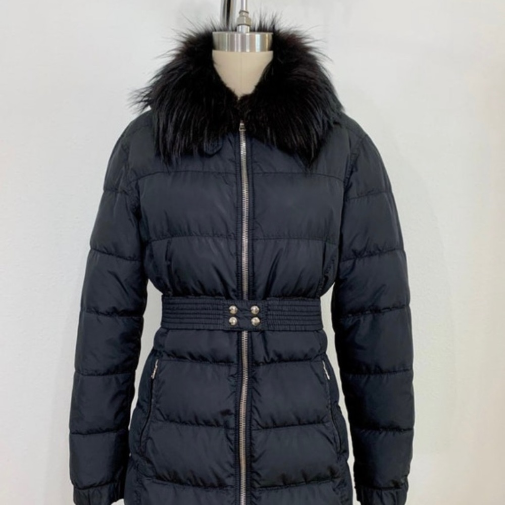 Prada long down coat